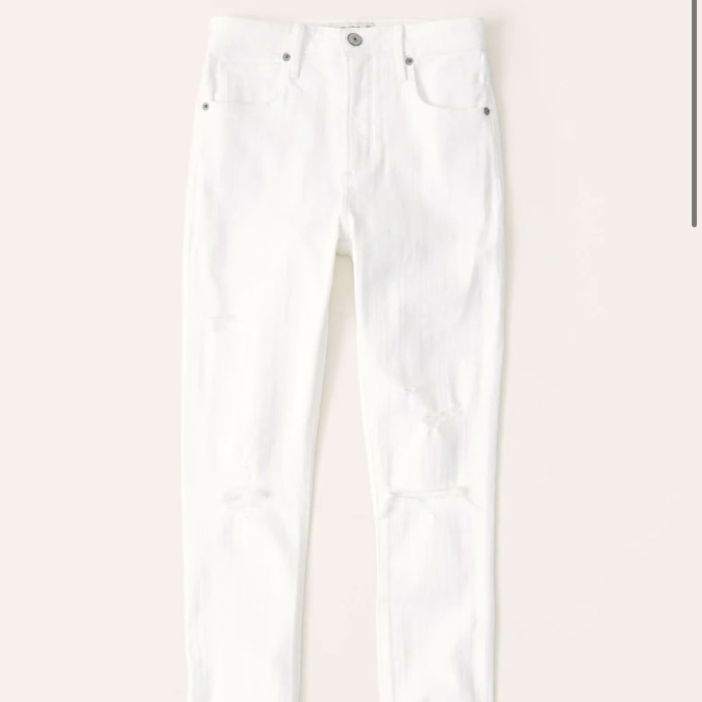 Abercrombie super skinny high rise jeans